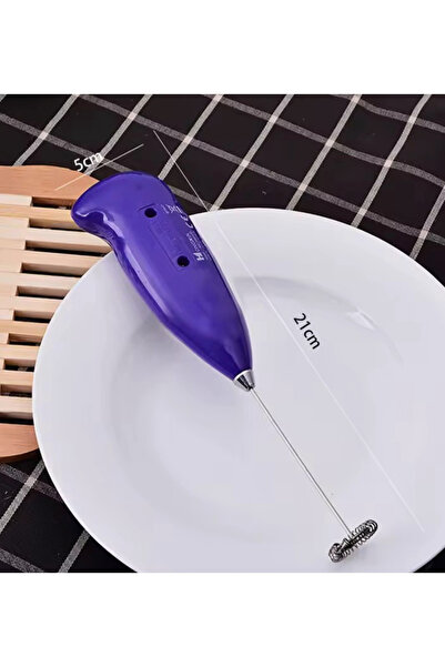 MANDU Electric mixer for frothing milk, cappuccino, coffee, cordless, battery-operated