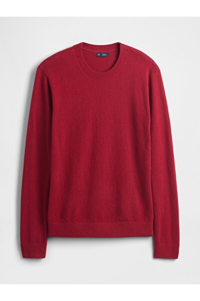 GAP Erkek Kırmızı CashSoft Crew Kazak