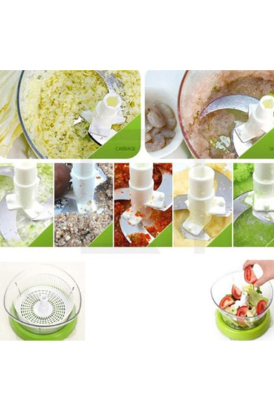 OEM Centrifuge / Chopper Mixer and Manual Yolk Separator Versatile and Practical White/Green