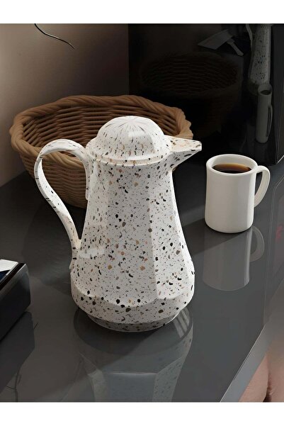 REFAN Dallah with Elegant Marble Design – 1 L