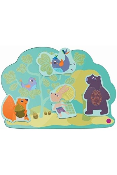 Oribe Oribel VertiPlay Wall Toys – Hoppy Bunny & Friends, Magnetic Wall Puzzle, 18 months+