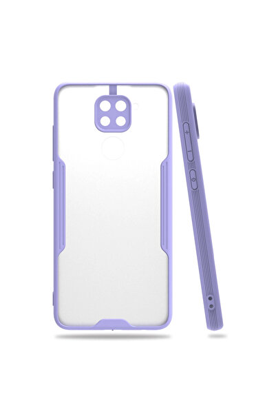 magicool غلاف هاتف Xiaomi Redmi Note 9 مصنوع من السيليكون البلاتيني - أرجواني