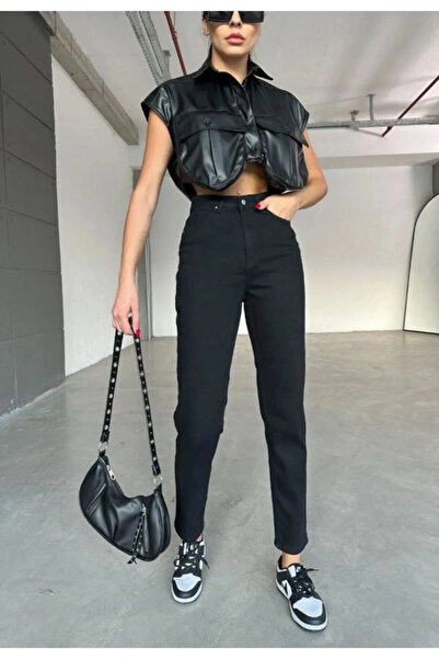 kleshus Çnr Ψηλόμεσο Mom Jeans Lycra Mom Jeans Νέο Hsn