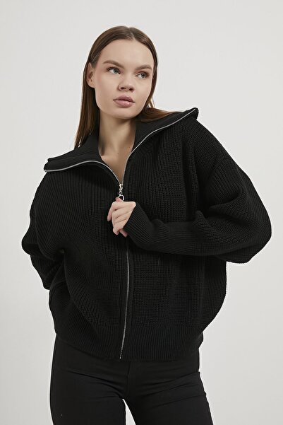 Arma Life Armalife 2887 reversible collar zipper women's cardigan