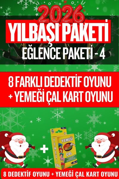 GameBulance New Year Special Entertainment Game Pack, Detective Game, Box Game, Card Game, New Year Special Pack-4