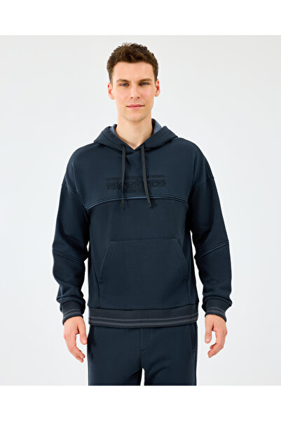 SKECHERS M Hoodie Sweatshirt Men's Black Sweatshirt S2520227-3817