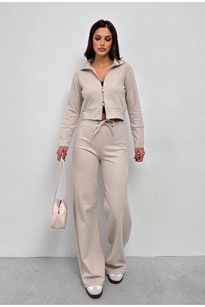 New Now Selanik Double Zippered Suit