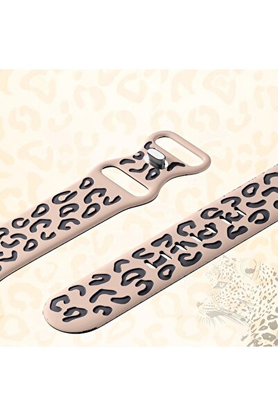 bbtech Huawei Watch Gt5 Gt4 Gt3 Gt2 Gt2E/Gt5 Pro Gt3 Pro Gt2 Pro (46mm) Leopard Pattern Silicone Band 22mm