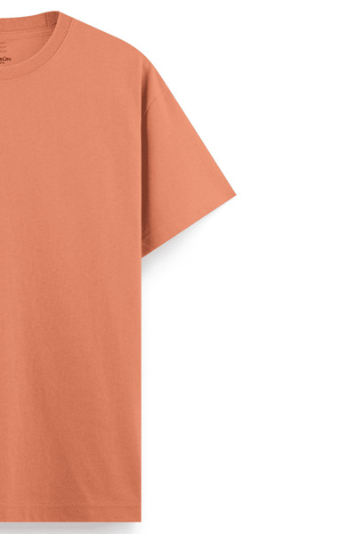 HRN Textile Unisex 100% Cotton Regular Fit Basic T-Shirt