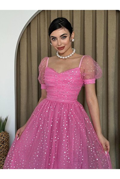 By Sevilen Collection Рокля от тюл Хелена