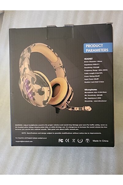 yuba Thunder Cloud Professional Gaming Headset TC-10YC Mic PC XBOX PS RGB