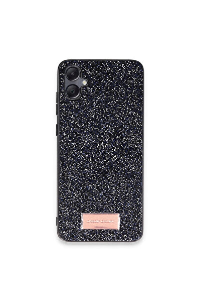 Najmaddin غطاء سامسونج جالاكسي A05 لامع من ون جيف - أسود