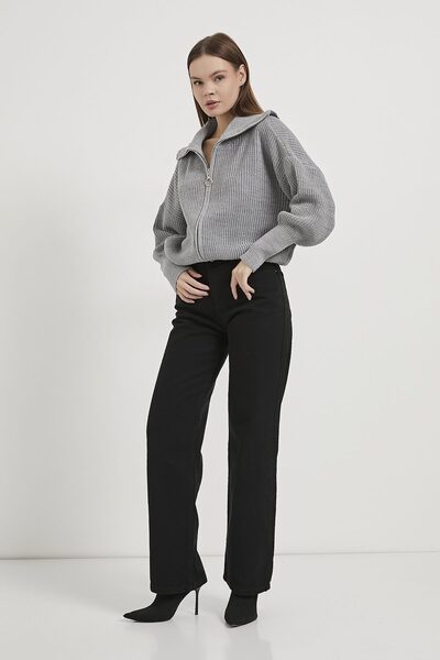 Arma Life Armalife 2887 reversible collar zipper women's cardigan