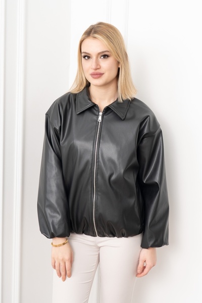 MissVina معطف أوريلا الجلدي 2617