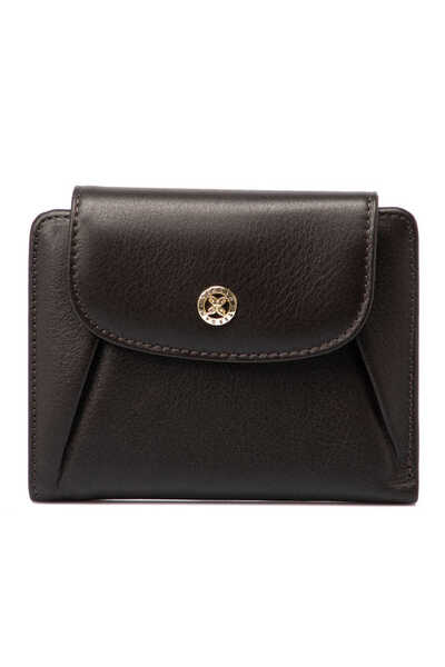 Tergan Brown Genuine Leather Women's Wallet - S1Cb00005714-A87