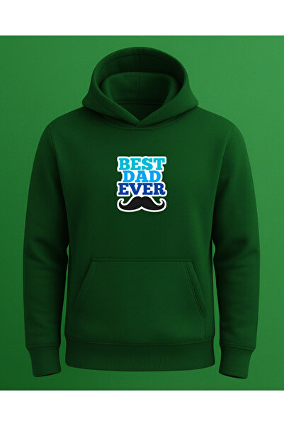 Ebiidesign Best Dad Ever Printed Sweatshirt