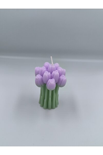 Generic Scented candles in the shape of a bouquet of tulips, 12 pieces