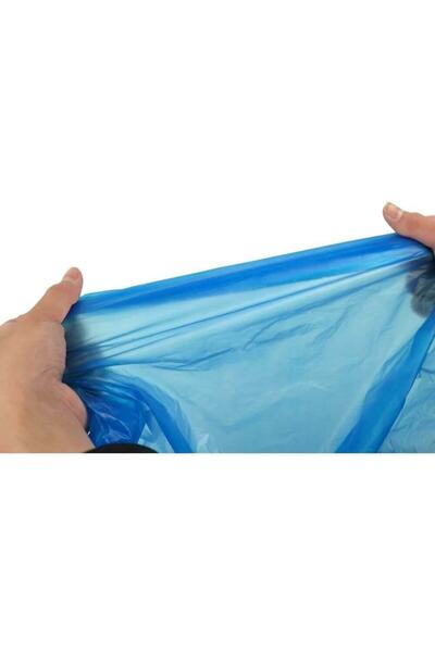 Topstar Garbage Bags with Drawstring, 70 L, 15 pcs/roll, Blue