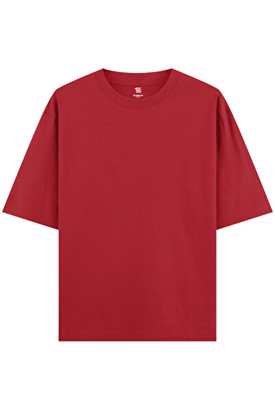 HRN Textile Unisex 100% Cotton Oversized Basic T-Shirt