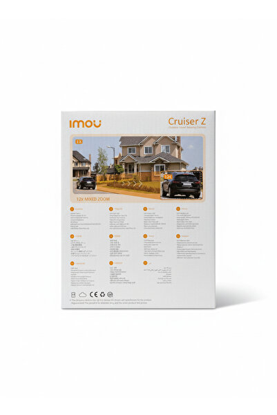 Imou Cruiser Z 5MP WiFi Camera 12x Mixed Zoom Camera