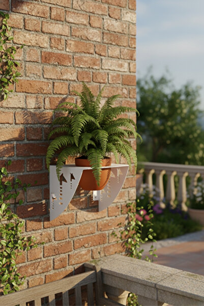 Grandmix جدارية معدنية مقاس أزرق بلون الكوبالت 25x17 سم لتزيين المنزل والشرفة...