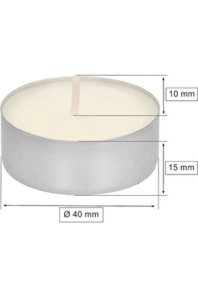 KOTARBAU Set of 6 scented tealight candles, Kotarbau, White Flowers, 81 g, White