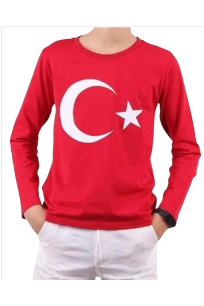 couis Child Turkish Flag Printed Cotton
