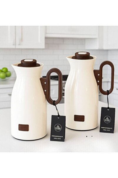 Generic Luxury 1-liter + 1-liter thermos set with a stylish and modern design