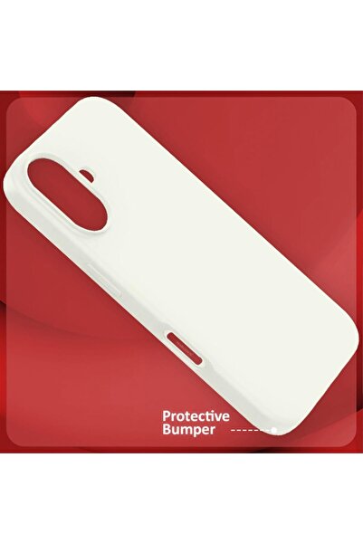 Margoun iPhone 16 Pro Max Liquid Silicone Case (Color White)
