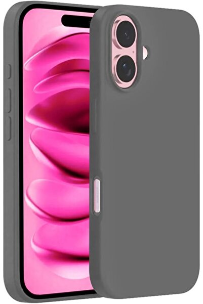Margoun iPhone 16 Pro Liquid Silicone Case (Color Grey)