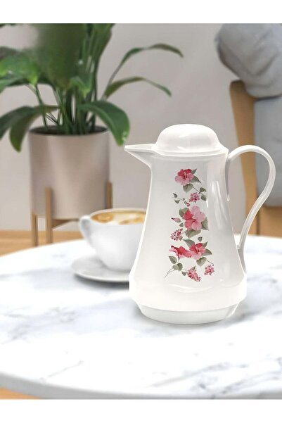 REFAN Elegant White Dallah – 1 Liter