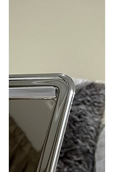 Palaces Single serving trays, 3 sizes, silver chrome