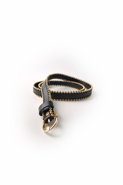 Ecrou Kenarı Troklu Belt Black