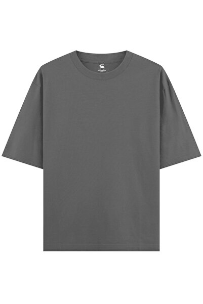 HRN Textile Unisex 100% Cotton Oversized Basic T-Shirt