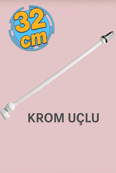 ASIR ARMATÜR Uzun Klozet Tuvalet Taharet Çubuğu 32 cm Plastik Borulu Ayarlana...