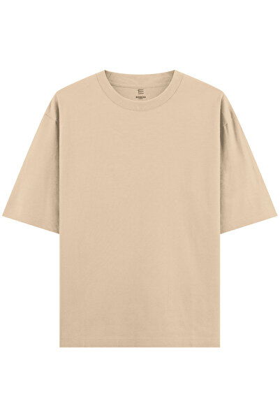 HRN Textile Unisex 100% Cotton Oversized Basic T-Shirt