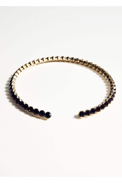 MANGO Woman Kristal choker kolye