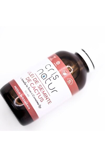 Cris Natur 100% Facial Oil with Cactus Seeds, Acmella In-Tesse and Coenzyme Q10, 50 ml