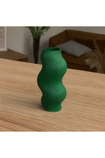 Homentum Caelia | Vază decorativă modernă cu design fluid și finisaj mat sculptural