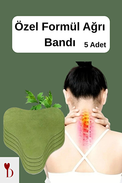 Dami Beauty YAMA BANT ISI BOYUN,BEL,OMUZ,DİZ,SIRT VS YEŞİL AGRI BANT 5 ADET