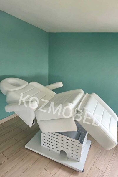Kozmobed Dört Motorlu Sedye Beyaz Renk