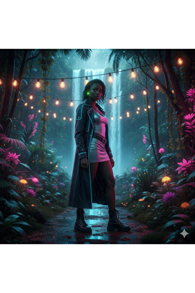 Generic LED Flashing Color-Changing Stud Earrings (Pair of 2 Green)