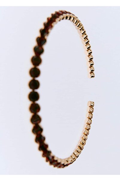 MANGO Woman Kristal choker kolye