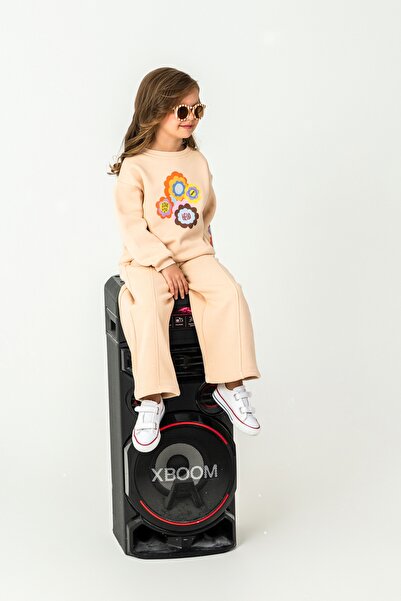 Harika KIDS Σετ φόρμας ισπανικού ποδιού για κορίτσια με 3 κλωστές