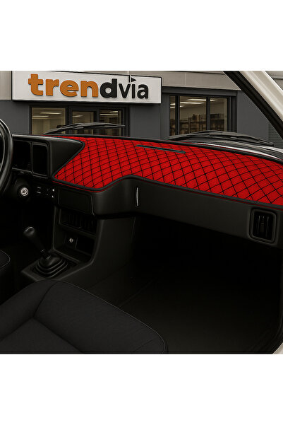 trivexa Tofaş Şahin Doğan Kartal Low Front Chest Red-Black Torpedo Cover / Red-Black Neck Pillow