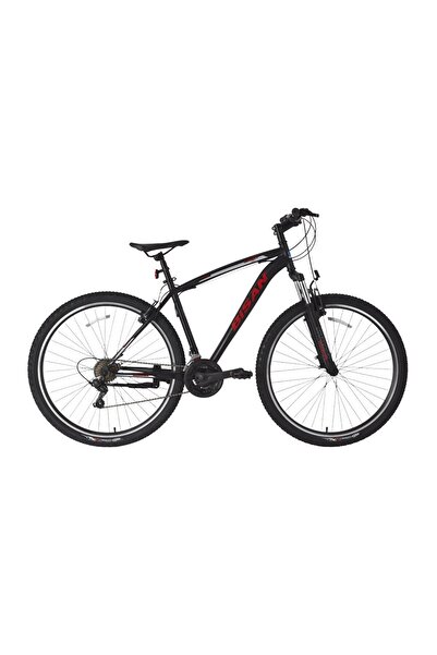 Bisan Leon V fren 19 - 48 CM 29 JANT MAT SİYAH KIRMIZI 21 VİTES Dağ Bisikleti BLC