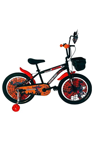 Bisan 16 JANT SİYAH KIRMIZI ERKEK ÇOCUK BİSİKLETİ BLC