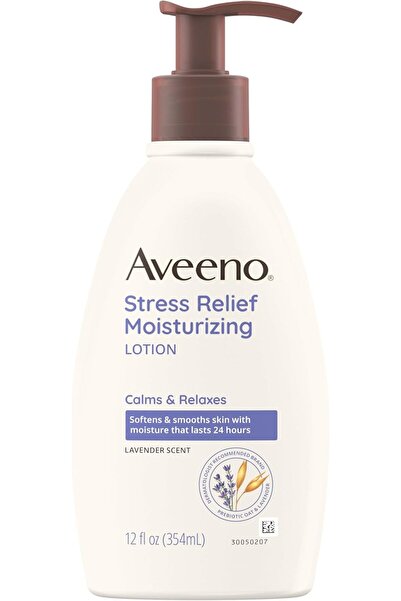 AVEENO لوشن للجسم برائحة اللافندر ودقيق الشوفان الطبيعي
