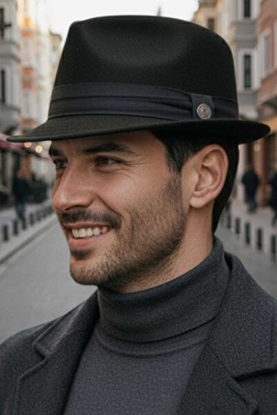 Mood Agenda Men's Premium Luxury Cashmere Jackson Fedora Hat