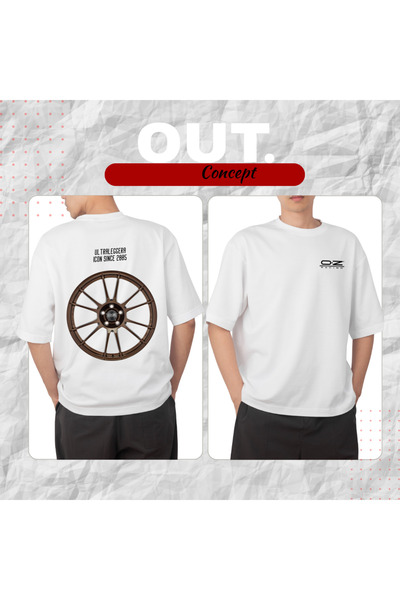 Out.Concept Unisex Oz Racing UltraLeggera Baskılı T-shirt (Rim Series)